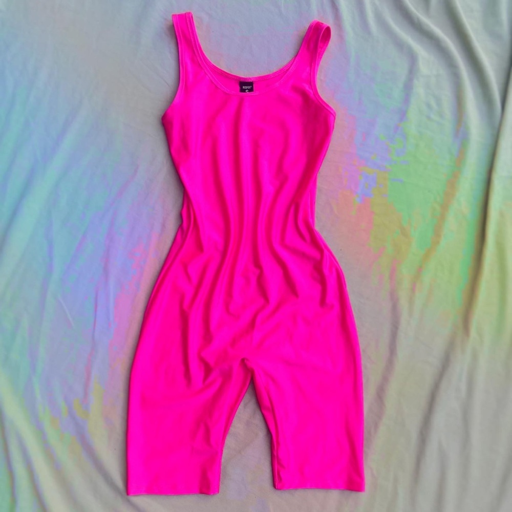 Red Fox Biker Unitard